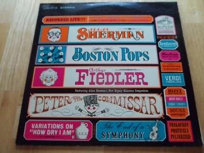 Allan Sherman/Boston Pops Orchestra - Peter and the Commissar - LP Foto 1 de 2
