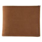 Classic Naked Brown Leather Billfold Wallet PU306-46