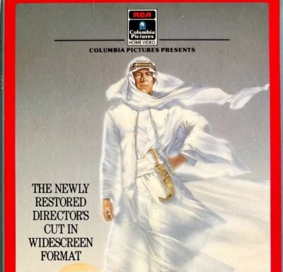 Lawrence of Arabia Vintage VHS Military Director's Cut 2 Tape Set 1989 VHSBX6 - Image 1 of 2