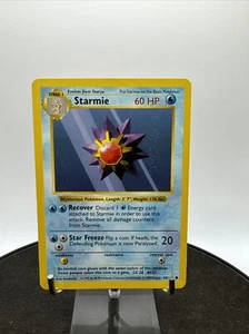 Starmie - 64/102 Base Set Shadowless Pokemon - Picture 1 of 13