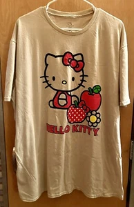 Hello Kitty by Sanrio Hello Kitty Character T-shirt Tee Top Size 2XL Tan. New! - Picture 1 of 2