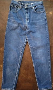 Jeans Levis 550 2000 vintage para mujer 10 regular 30x28 azul cónico relajado tiro alto - Imagen 1 de 13