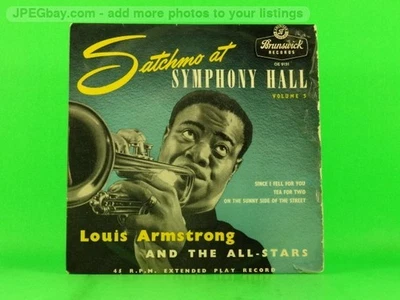 LOUIS ARMSTRONG AND THE ALL STARS SATCHMO AT SYMPHONY HALL VOL 5 (151) 2 Track 7 - Image 1 of 4