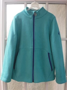 Spyder Caribbean Teal Color Full Zip Jacket ~Girls L(14/16)~ - Picture 1 of 7