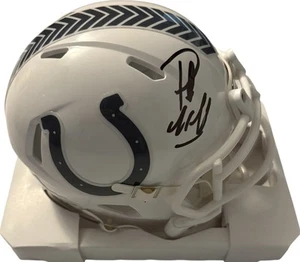 Indianapolis Colts Pat McAfee Signed Salute To Service Mini Helmet JSA Certified - Picture 1 of 1