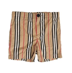 Burberry Children Boy Icon Stripe Cotton Shorts Size 8Y - Picture 1 of 7