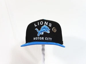 New Era NFL Detroit Lions 2025 Draft Day A Frame 59FIFTY Hat & Pin Sz 7 1/2 RARE - Picture 1 of 12