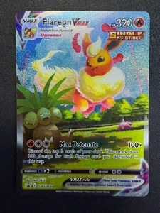 Flareon VMAX SWSH180 Alt Art Full Art Holo Black Star Promo Pokemon TCG - Bild 1 von 14