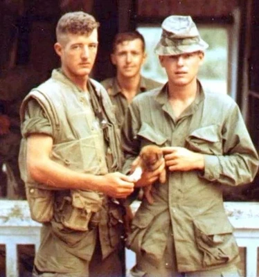 1963-1967 TCU JUNGLE SHIRT & PANTS VIETNAM WAR MILITARY COMBAT UNIFORM OD-107 - Image 1 of 4