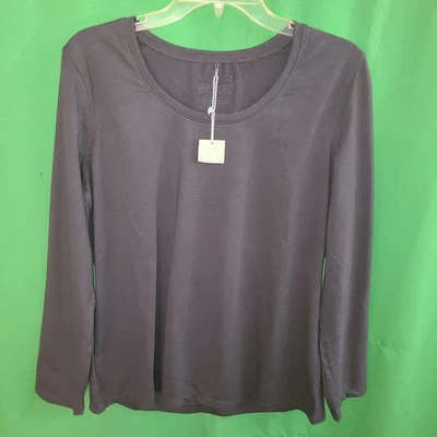 2115) Новый с Ярлыками NEON BUDDHA большой хлопок вязаная футболка пуловер серый верхний новый  - Изображение 1 из 4