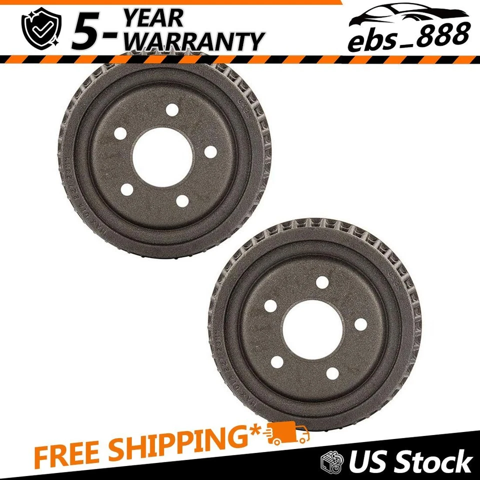 Tambor de freno trasero Magma 2 piezas para Ford Focus 2012 2013 2014 2015 2016 2017 2018 Foto 1 de 4