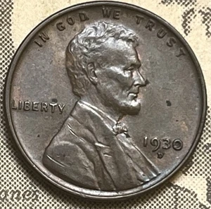 1930-D 1c BN Lincoln Cent Wheat Penny Unc 2  - Picture 1 of 6