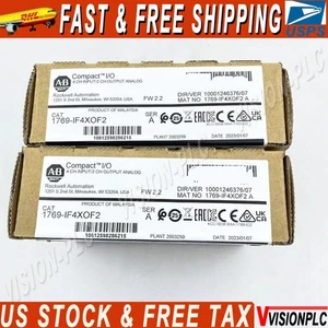 New Sealed AB 1769-IF4XOF2 CompactLogix 6 Pt A/I and A/O Module US Free Tax - Picture 1 of 3