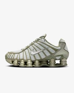 Nike Shox TL "Light Army" Unisex Casual Trainers (AR3566 006) 90 95 TN Running - Picture 1 of 9