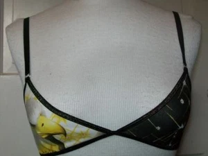 ROBERTO CAVALLI ÁGUILA CALVA ESTRELLAS NEGRO BLANCO ORO AMARILLO 32B - Imagen 1 de 1