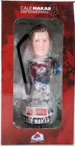 Cale Makar Defenseman #8 Colorado Avalanche UC Health Bobblehead NEW in Box - Picture 1 of 3