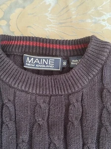 maine, men jumper,blue,small. - Picture 1 of 7