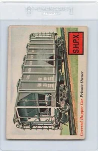 1955 Topps Rails & Sails #2 Covered Hopper Car VG/EX *DA-D2284 - Picture 1 of 2