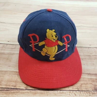 DE COLECCIÓN Gorra Disney Juvenil Azul Rojo Winnie The Pooh Snap Back Disneyland Niños Foto 1 de 4