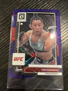 2023 Donruss Optic UFC Yan Xiaonan Purple Velocity /59 RARE HIT - #49 - 21/59 - Picture 1 of 3