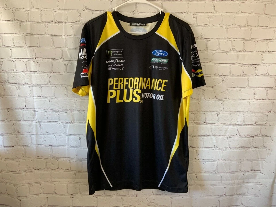 Рубашка Roush Fenway Racing Performance Plus Motor Oil Pit Crew размер средний - Изображение 1 из 4