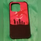 New red and black iPhone 14 pro case