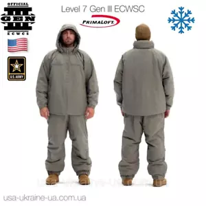 US Army Gen 3 lll PCU Level 7 Primaloft ECWCS Jacke u Hose - Bild 1 von 8