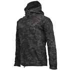 Men's Tactical Hiking Jacket Outdoor Fleece Insulation Waterproof Hunting Suit