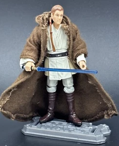 2009 Star Wars OBI WAN KENOBI Complete 3.75” Legacy Collection #6 Phantom Menace - Picture 1 of 3