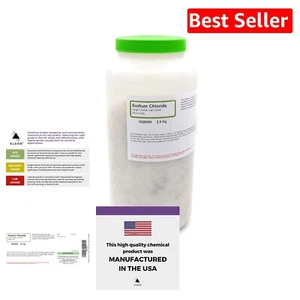 Laboratory-Grade Crystalline Sodium Chloride 2.5kg - Safe Chemical for Labs - Picture 1 of 8