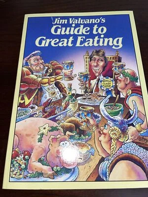 Jim Valvano's Guide to Great Eating Paperback  GREAT BOOK NOT JUST ITALIAN FOOD - Image 1 of 4