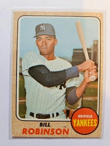 1968 Topps Bill Robinson #337 EX/MT KOMBINIERTER VERSAND - Bild 1 von 2