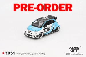 (Pre-order) Mini GT #1051 Abarth 595 LB-WORKS x Abas Works IZTK Model Car - Picture 1 of 4