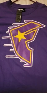famous stars and straps t shirt xxl purple  - Picture 1 of 1