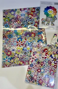 Tonair no Zingaro / Takashi Murakami Flower Sticker, Postcard & Clear File - Picture 1 of 4