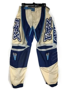 Fox Yahama Professional Team Issue Racewear Motocross Pants 32x28 Blue - Bild 1 von 15