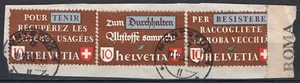 #098 - Svizzera - Propaganda recupero materie usate su frammento, 1942 - Imagen 1 de 1