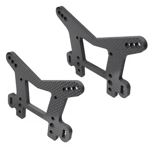 GTB Front Rear Pure Carbon Fiber 6mm Shock Tower for LOSI DBXL 2.0 DBXL-E 2.0 - Picture 1 of 6