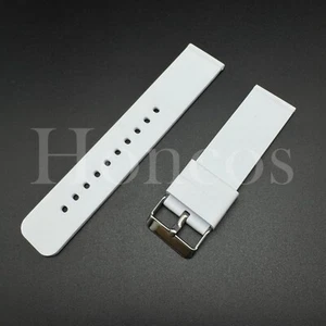 Quick Release White Silicone Rubber Watch Band Strap 22 24 MM Fits for Invicta - Picture 1 of 4