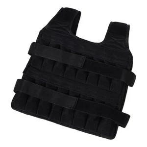 Adjustable Weight Vest For Fitness Training Running Walking With 20kg Capacity - Picture 1 of 12