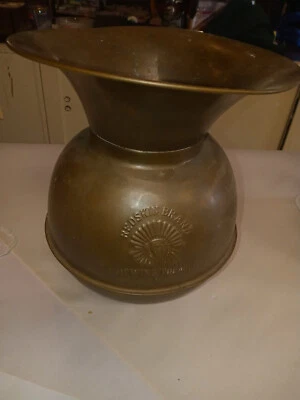 Tapón de latón tapón de corte de tabaco para masticar marca Redskin de colección Foto 1 de 4