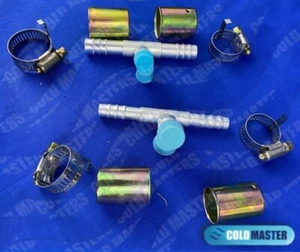 SPLICER FITTING SET #10 AND # 6 with service ports - Picture 1 of 1