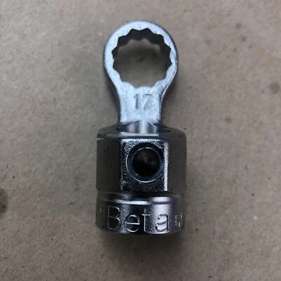Herramientas Beta 652 de 17 mm, extremo de caja, llave de anillo para barras de torsión Foto 1 de 4