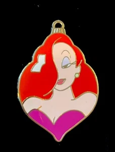 Disney Shopping Jessica Holiday Christmas Ornament LE 250 Pin Rare 2007 - Picture 1 of 4