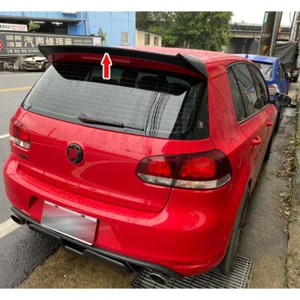Fit For Volkswagen VW GOLF MK6 VI GTI Rear Trunk Spoiler Unpainted 2008-2012 - Picture 1 of 12