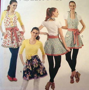 SEWING PATTERN McCalls 6366 APRON by Jan Lutz The Apron Lady Sz 8-22 - Picture 1 of 3