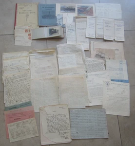 1890's-1920's BALFOUR TASMANIA Mining Mt. Lyell Railway DOCUMENTS ARCHIVE STICHT - Picture 1 of 22