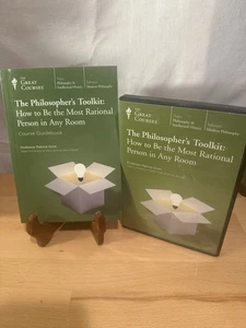 Great Courses ~THE PHILOSOPHER'S TOOLKIT~ DVDs & Booklet Pre Owned - Imagen 1 de 2