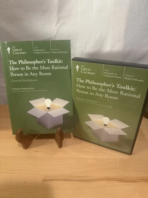 Great Courses ~THE PHILOSOPHER'S TOOLKIT~ DVDs & Booklet Pre Owned Foto 1 de 2