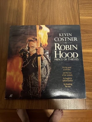 Robin Hood: Prince of Thieves"laserdisc Untested Foto 1 de 4